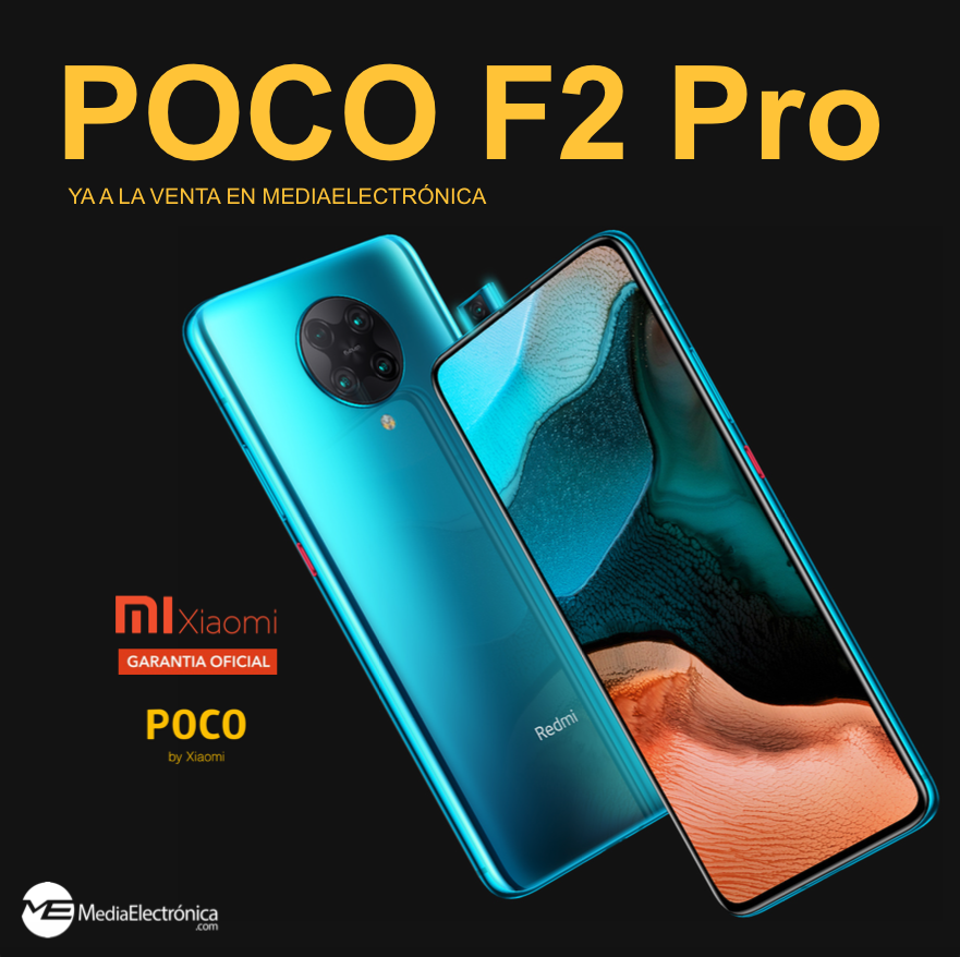 ✴️ NOVEDAD TOPE GAMA POCO F2 PRO!!🔥🔥
✅ Entrega en 24h laborables
🇪🇸 Garantía Oficial Xiaomi 2 años⚡️⚡️
📲 Versión Global 128GB 

💰👉 👉  548.99€ 👈 👈💰 

✔️4 Cámaras 64+13+5+2Mpx
✔️Pantalla FHD+6,67" 
✔️4700mAh

 🛒Link de Compra: bit.ly/2zUSMsL