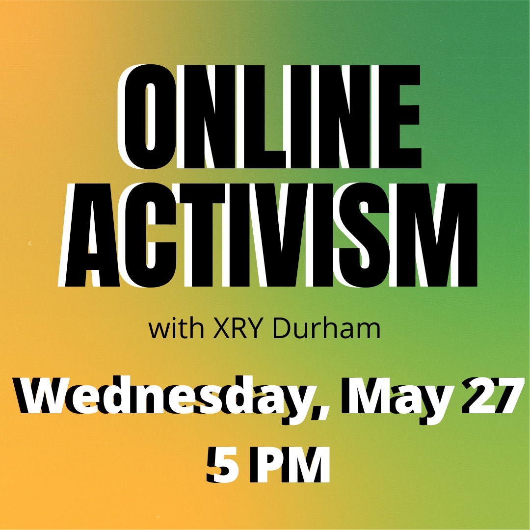 Join us next Wednesday for a virtual activism training! Here is the link to register: docs.google.com/forms/d/e/1FAI…. Can't wait to see you all there :)