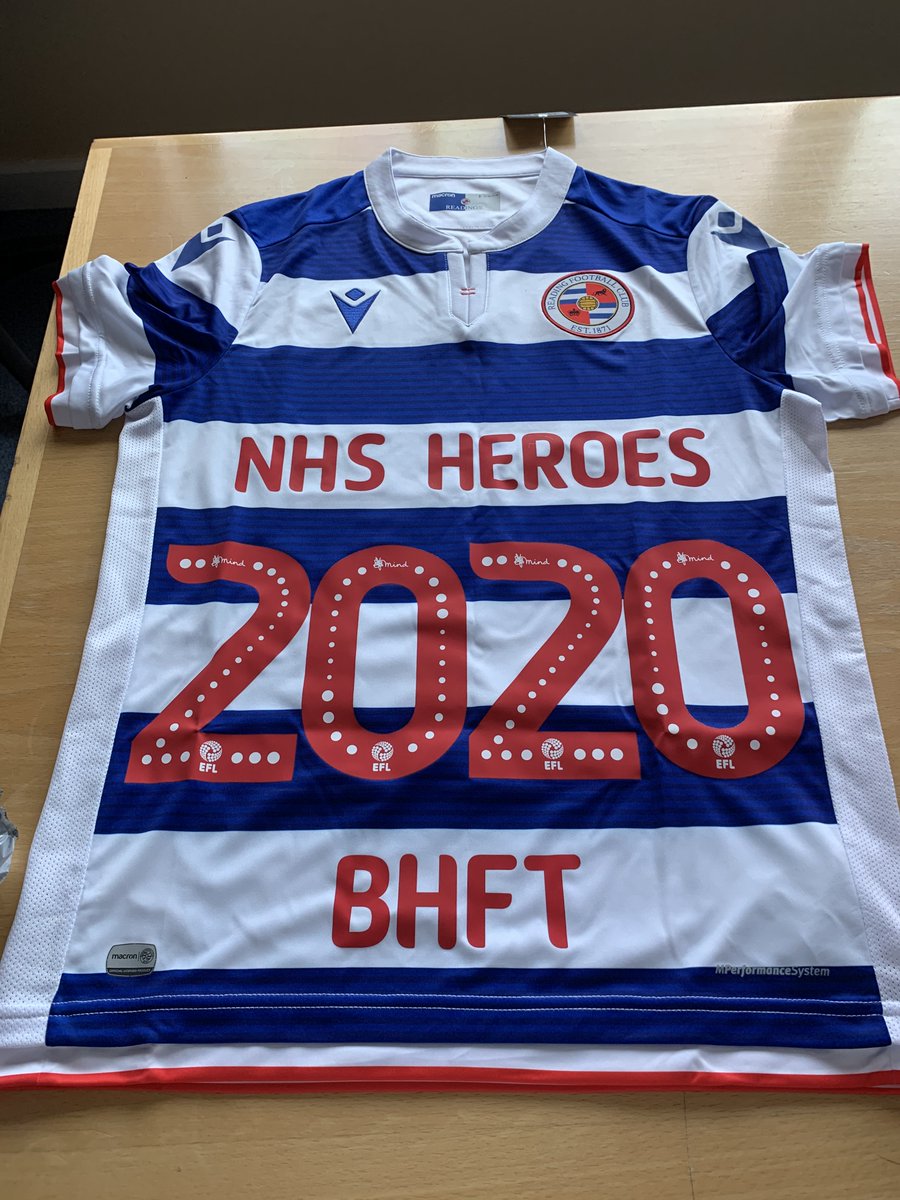 BHFT's tweet image. Wow - we LOVE this. 🤩 Thank you so much @ReadingFC for this. We are going to frame it and display it in Prospect Park Hospital. #ThankYou