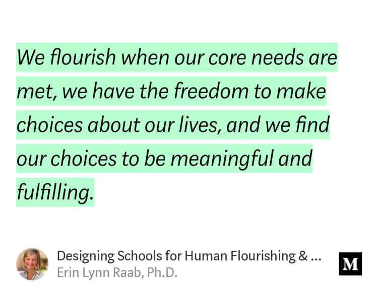 REENVISIONED's tweet photo. As we redesign, let’s do it from how we know humans work and thrive, please!!
“Designing Schools for Human Flourishing & a Thriving Democracy” by @erinlynnraab
https://t.co/6WO5FSuyja
#Covid_19 #systemsthinking #designthinking #edchat #flourishing #anewwayforward #democracychat https://t.co/2qFGGyhPSm