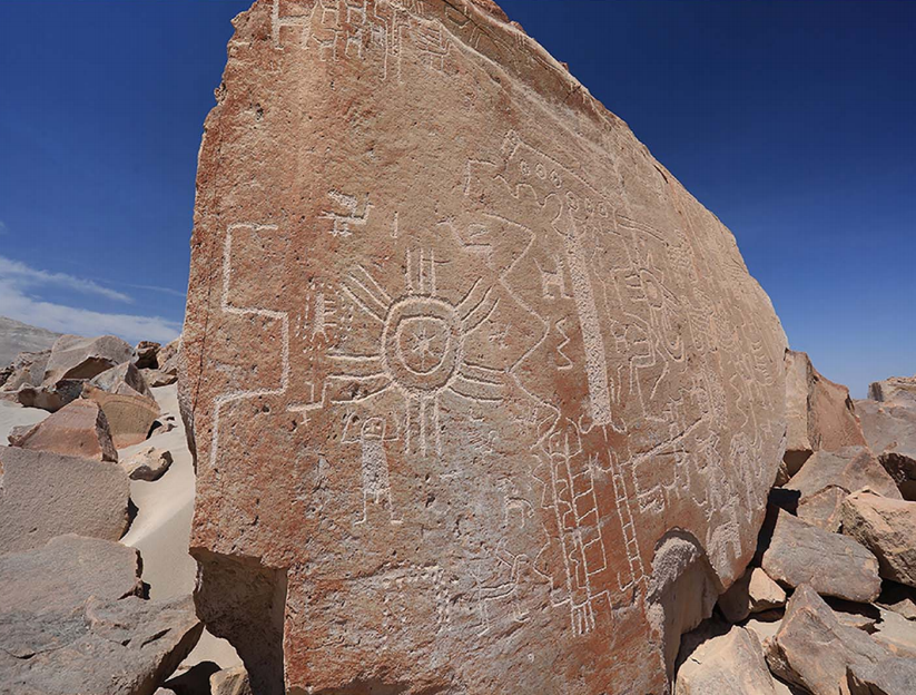 AntiquityJ's tweet photo. This 📷 is an impressive piece of rock art from Toro Muerto in 🇵🇪. Featuring over 5,000 other decorated boulders, it's the largest rock art site in South America.

Check out research on this site and others 🆓 in our #SAA2020 special collection  https://t.co/9u6ZcYqdEI https://t.co/itP8RtETPg