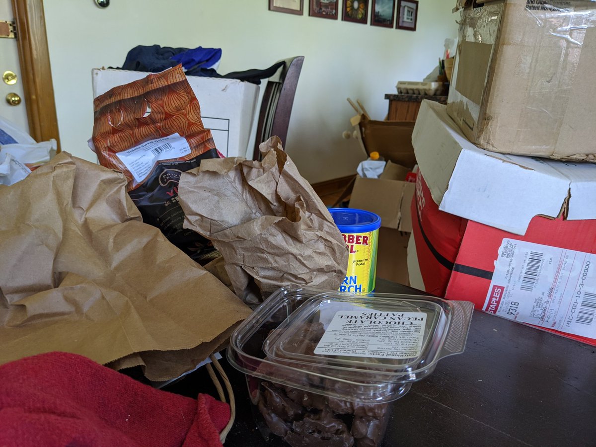 Day 20. 20 days of this. To think most people have been powering through for three or four times as long!Today is cleanup. Clean the kitchen, clean the table, clean the living room, clean up the books to give away that have once again sprawled all over the floor.