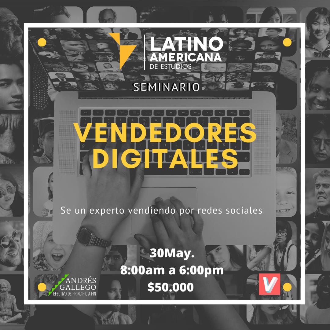 Latinotulua's tweet photo. Es hora de actualizar y profundizar tus conocimientos #Digitales. Crea tu perfil comercial y desarrolla estrategias de #Ventas. https://t.co/c5ItXOKZTm