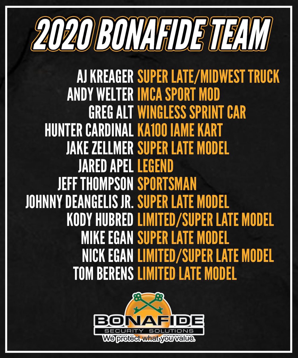 kody_20's tweet photo. Super excited to make the cut for #TeamBonafide.   Be sure to get ahold of Bonafide for all your security needs!! https://t.co/PbEB37got5