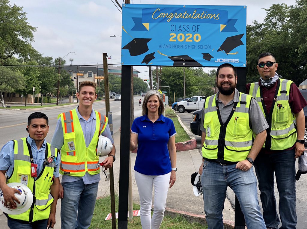 We are so grateful for all the support from <a href="/JoerisGC/">Joeris</a>! Y’all Rock! <a href="/AHISD/">Alamo Heights ISD</a> <a href="/AHHSmules/">AHHS Mules</a>