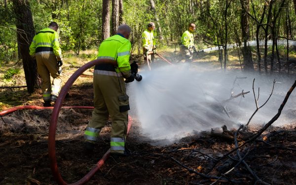 Assistentie van Helvoirtse brandweer in Drunen -..