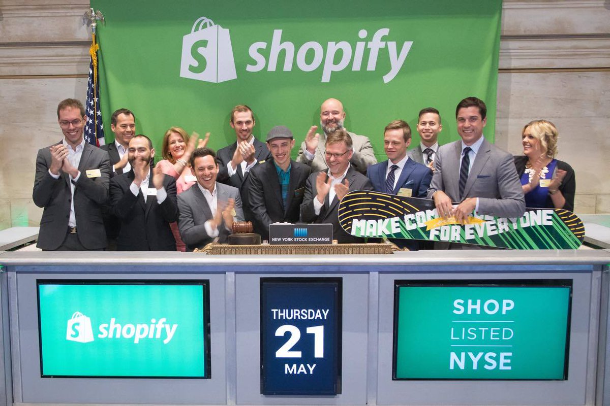 Shopify has had many big transitions. The first was when Snowdevil became Shopify. Becoming a venture-backed company in 2010 was another. In 2015, on this very day, we went public. In 2017, we reorganized the entire company into multiple product lines. And here we go again.