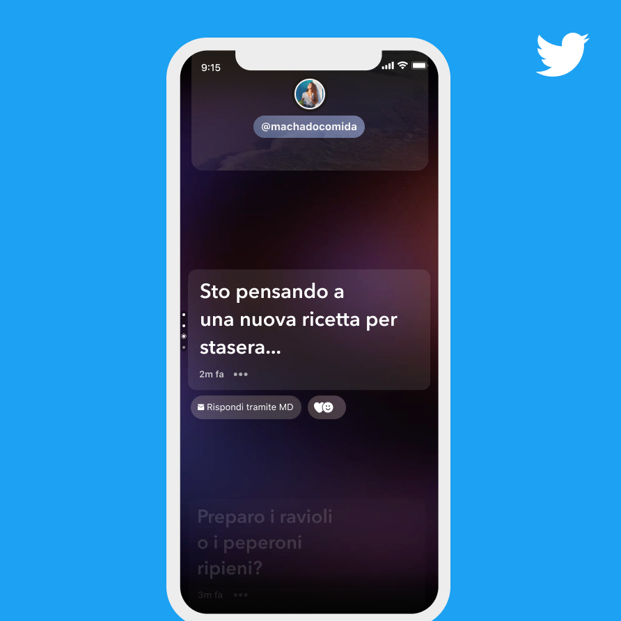 Ciao! Today, Fleets are expanding to Italy! 🇮🇹 Fateci sapere cosa ne pensate twittando con l’hashtag #FleetsFeedback! 🇮🇹🙏