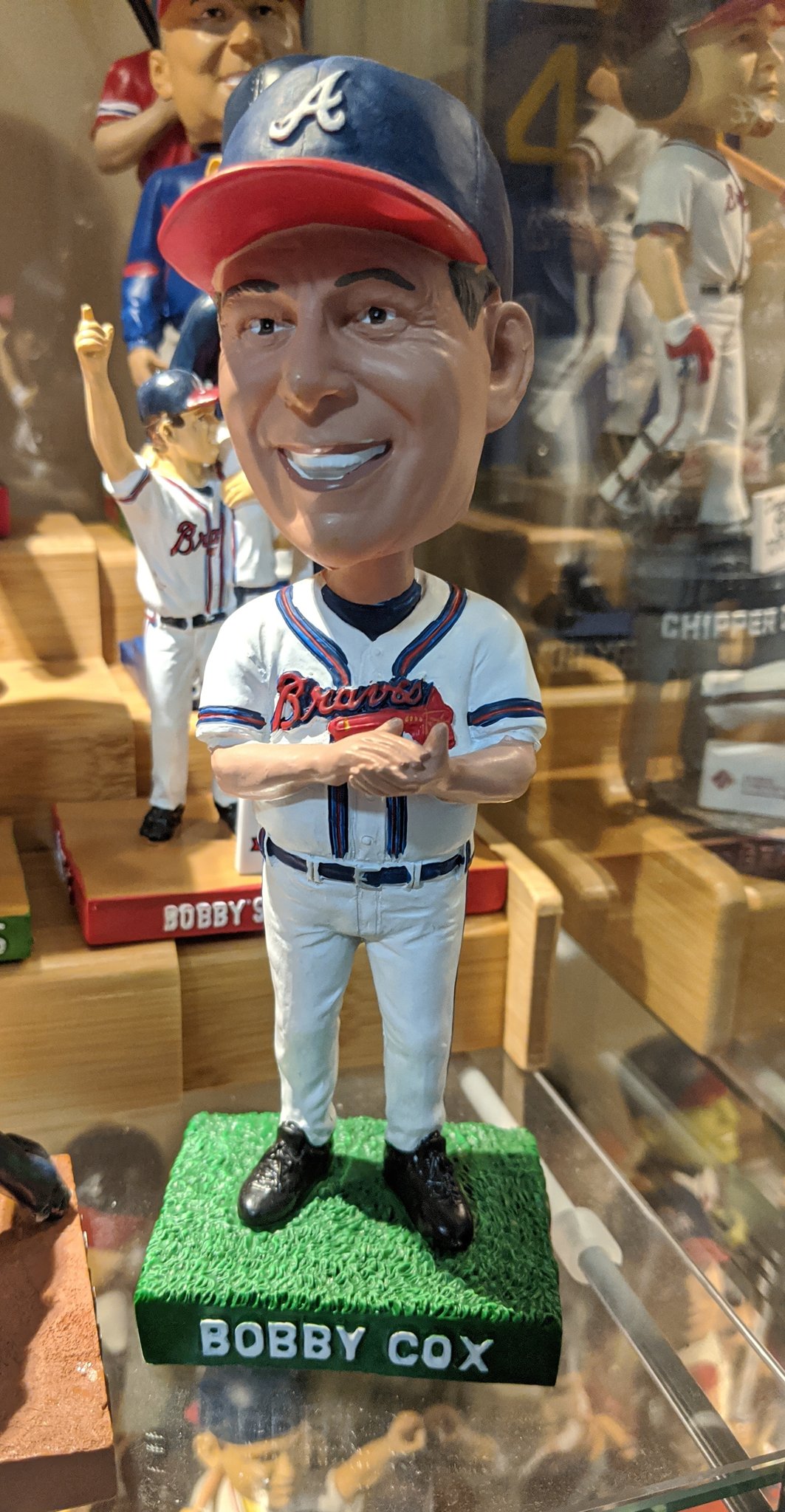 Happy Birthday to this dude, Bobby Cox, with one of my favorite bobbleheads in my collection! 