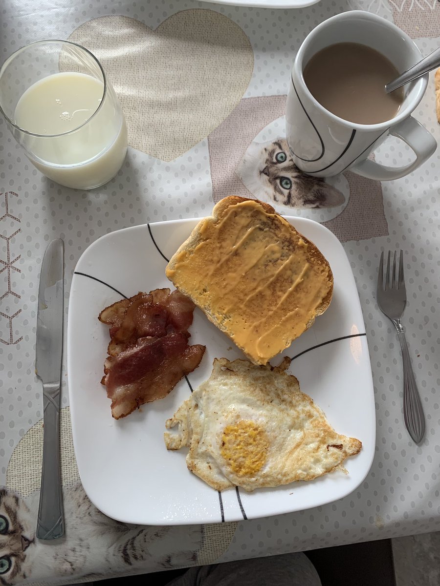 StMarksNL's tweet photo. Mr. Walsh’s health class making meals for family. Here’s Jorja’s breakfast treat for her nan! #ShoutOutto #nlschools #LearningatHomeNL #smallschoolstrong @NLESDCA https://t.co/Af6Ola06wC