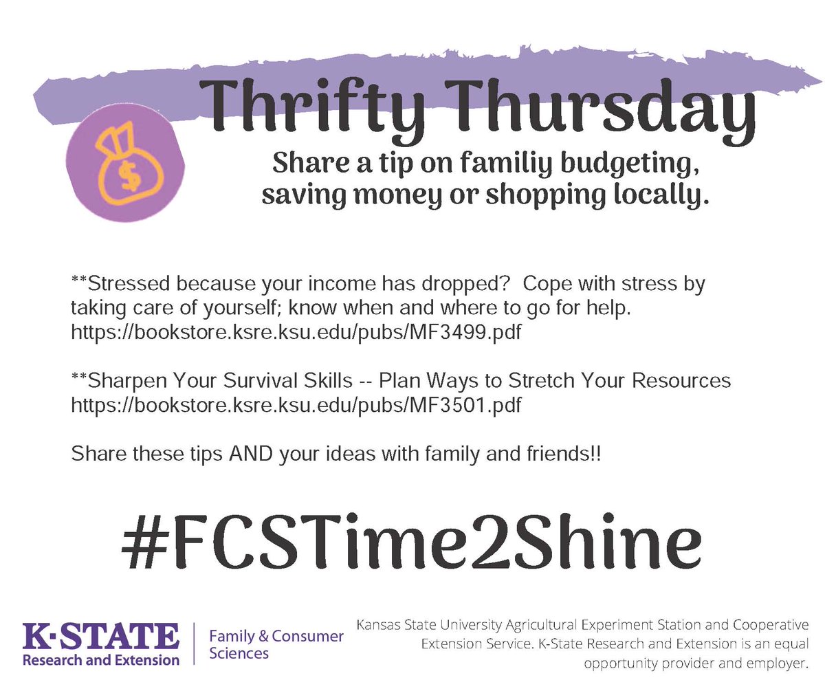 #ThriftyThursday
#FCSTime2Shine