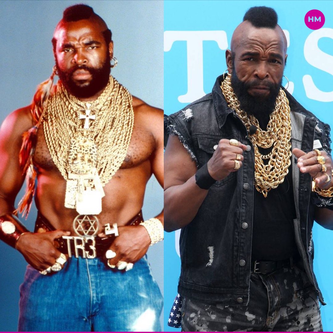 Then x Now  Wishing a Happy 68th Birthday to Mr. T   