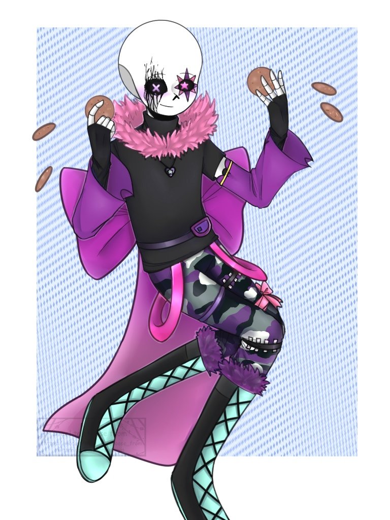 WatersanSaya's tweet photo. Yesterday I drew a trade, I think that everything turned out well.

#Trade 
#undertale_au https://t.co/h2DnnhKyO7
