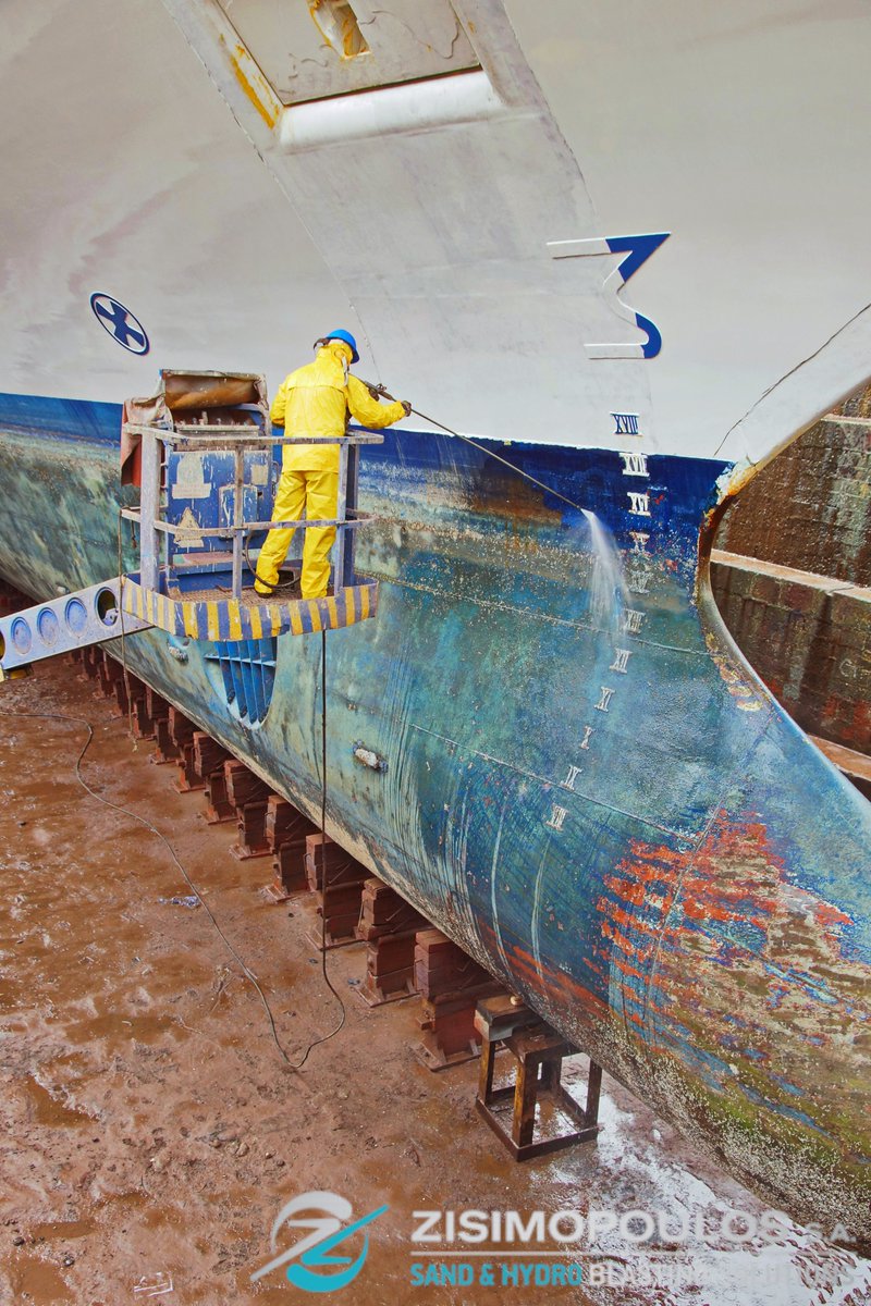 ZisimopoulosS's tweet photo. #SurfaceCleaning with #WaterBlasting
We use modern methods &amp; specialized &amp; innovative equipment in the preparation or cleaning of surfaces on ships.
Learn more https://t.co/iFNIapgaBz
#zisimopoulosmaintenaceservices #υδροβολη #καθαρισμοςπλοιου #καθαρισμοςεπιφανειων https://t.co/XMjUGQWYCd