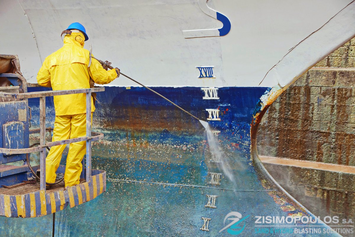 ZisimopoulosS's tweet photo. #SurfaceCleaning with #WaterBlasting
We use modern methods &amp; specialized &amp; innovative equipment in the preparation or cleaning of surfaces on ships.
Learn more https://t.co/iFNIapgaBz
#zisimopoulosmaintenaceservices #υδροβολη #καθαρισμοςπλοιου #καθαρισμοςεπιφανειων https://t.co/XMjUGQWYCd