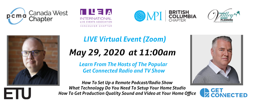 mpibcchapter's tweet image. Join @mpibcchapter  @ILEAVancouver @PCMACW and Fraser Valley Event Planning Association for the second in our series of Event Technology Update videos. This time LIVE with @GetConnectedNow!
Register Today!
ow.ly/q9ls50zLPYy
#mpibc #ileavancouver #pcmacw #fvepa #etu2020