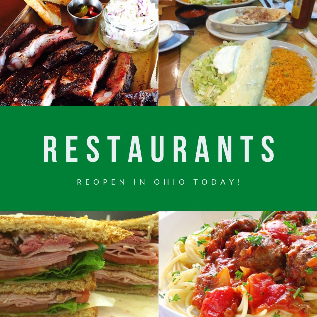 Dine-in services are permitted to reopen in Ohio today! If you're dining out today, we'd love to hear where you're headed! 

#VisitGahanna #EatLocal #SupportingGahannaTogether
