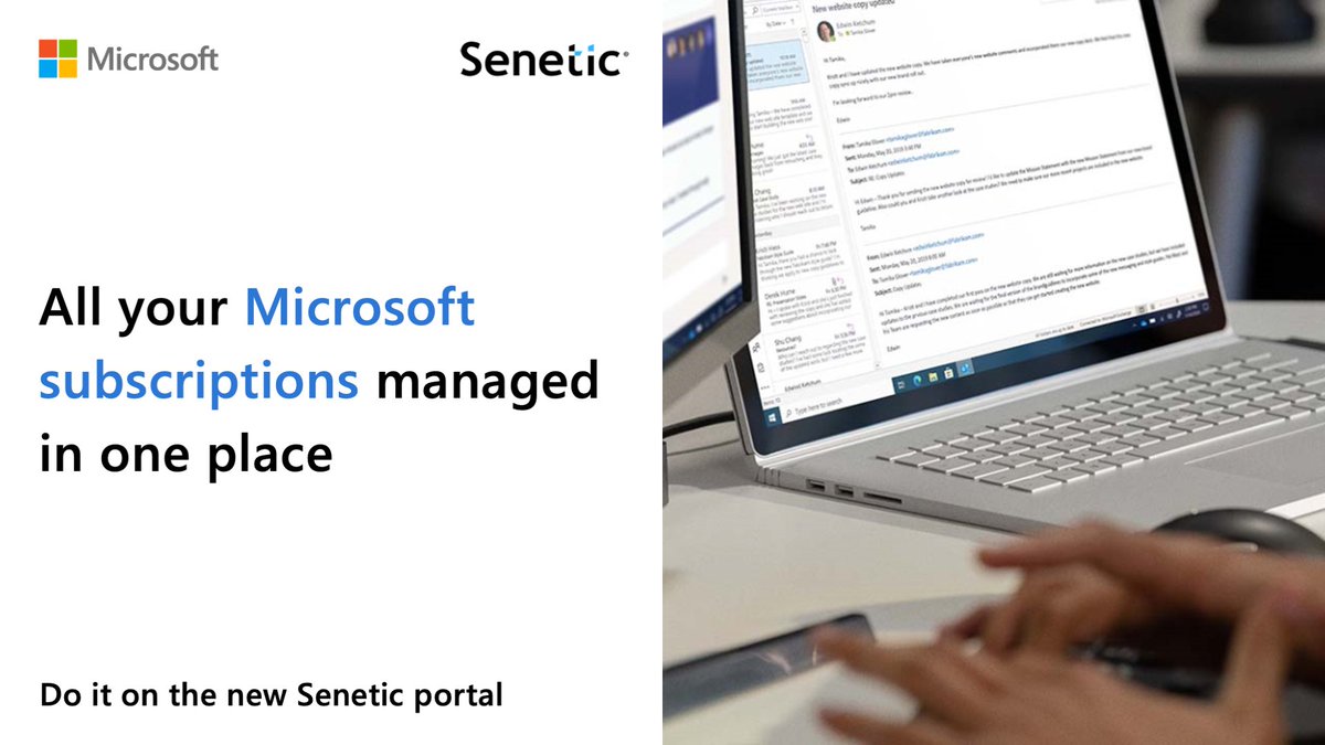 MicrosoftGTM's tweet photo. Manage all your #Office365, cloud, and #Azure licenses in one place with the new @Senetic subscription management portal: https://t.co/ypcHDz4nMr MicrosoftReseller https://t.co/QO6eRy2YaF