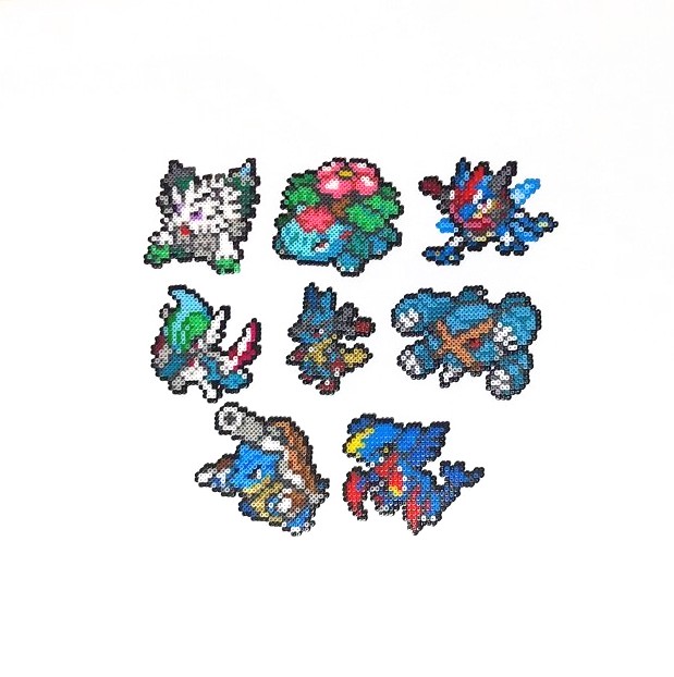 ポケモンアイロンビーズ けい 復活 Twitterissa 本日のメガ進化 W サトシゲッコウガは立ち位置微妙ですが アイロンビーズ ポケモン ポケモン図鑑埋め Pokemon