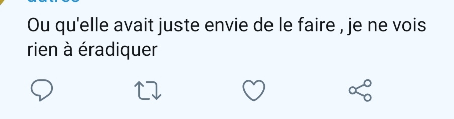 Les ouvreurs de bocaux sont incroyables. Des meufs témoignent, ils ne savent RIEN de la vie de ces personnes mais ça les empêche pas de faire 36 000 suppositions pour justifier la situation dénoncée. Ne doutez jamais de la capacité des hommes à se soutenir entre déchets.