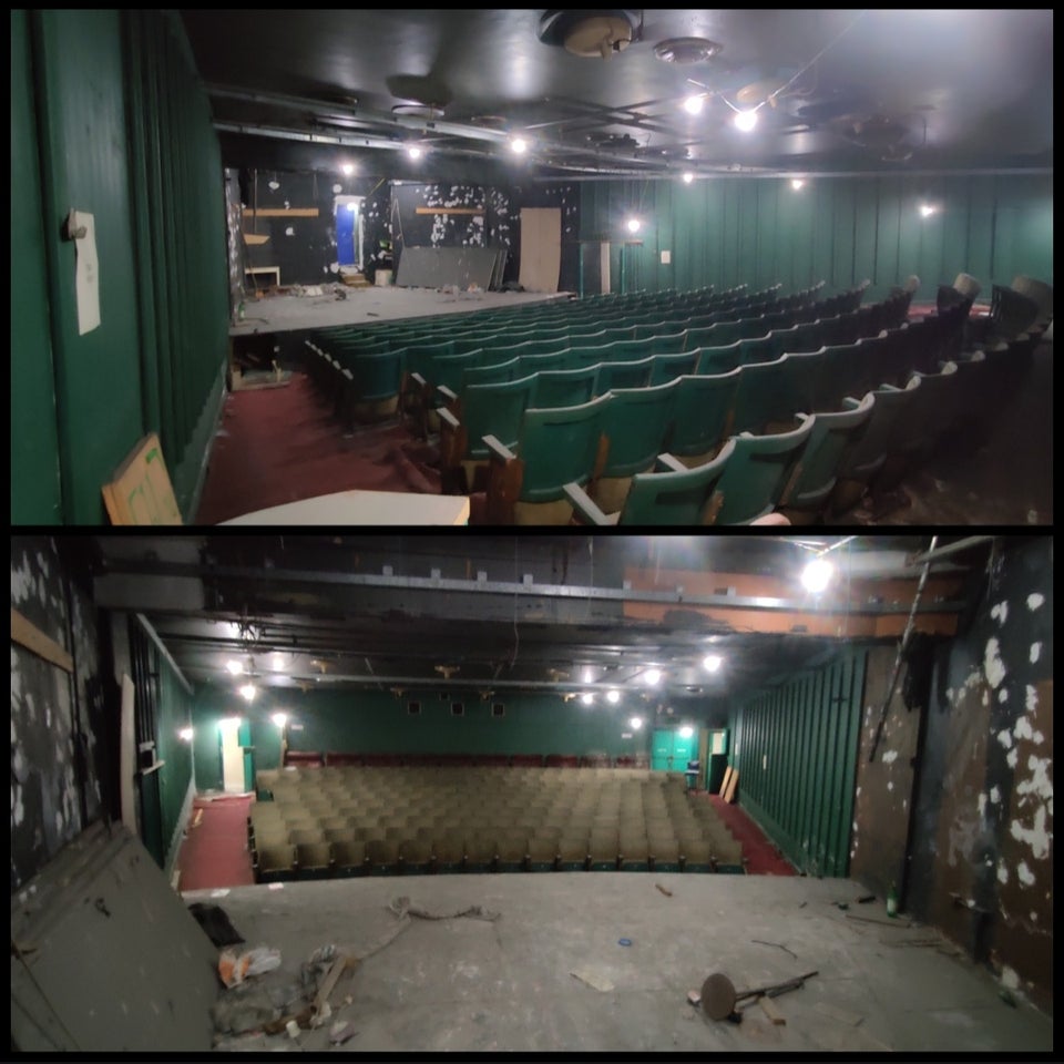 always thinking about the abandoned theatre under Busáras