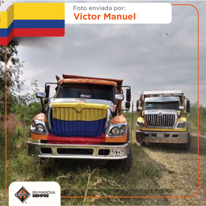 JuanRuedaInt's tweet photo. En nuestros camiones llevamos la esperanza y el orgullo de todo un país. Este #WorkStar es un ejemplo de ello. Comparte tu bandera. 👏
#EnMarchaSiempre #Trucks #CamionesInternational #International #VivaColombia #ColombiaTrucks https://t.co/1Z94vKhqer