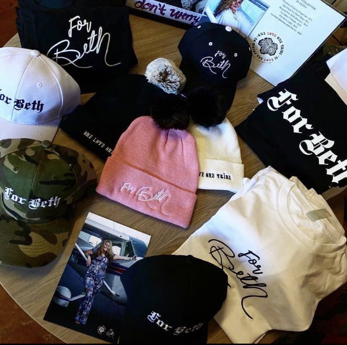 CecilyFans's tweet photo. Head over to Instagram to get your #ForBethShirts #ForBethBeanies #ForBethHats exclusively at Cecily4Beth! Simply send a DM to order! Give #Cecily4Beth AND #CecilyChapmanFans a follow! 🌺 mahalo 🤙🏽 https://t.co/TLLTkBwMB5
