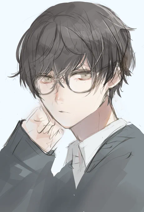 結局こういうメンズが1番好きだって落書き 