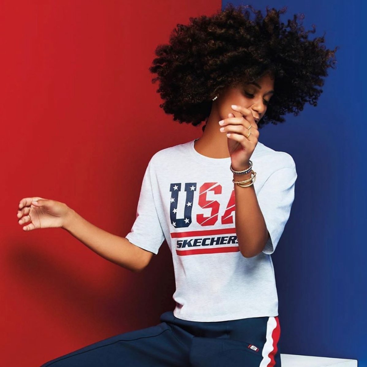Stand out in bold, all-American style! 🇺🇲💋💪🏼 #SkechersApparel #workout #fashion #USA

Featured style:
skechers.com/en-us/style/W2…
