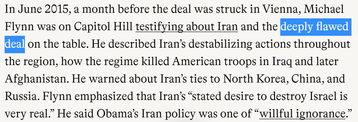 23)Back to Lee Smith's piece:This was probably when Obama decided to go after Gen. Flynn.