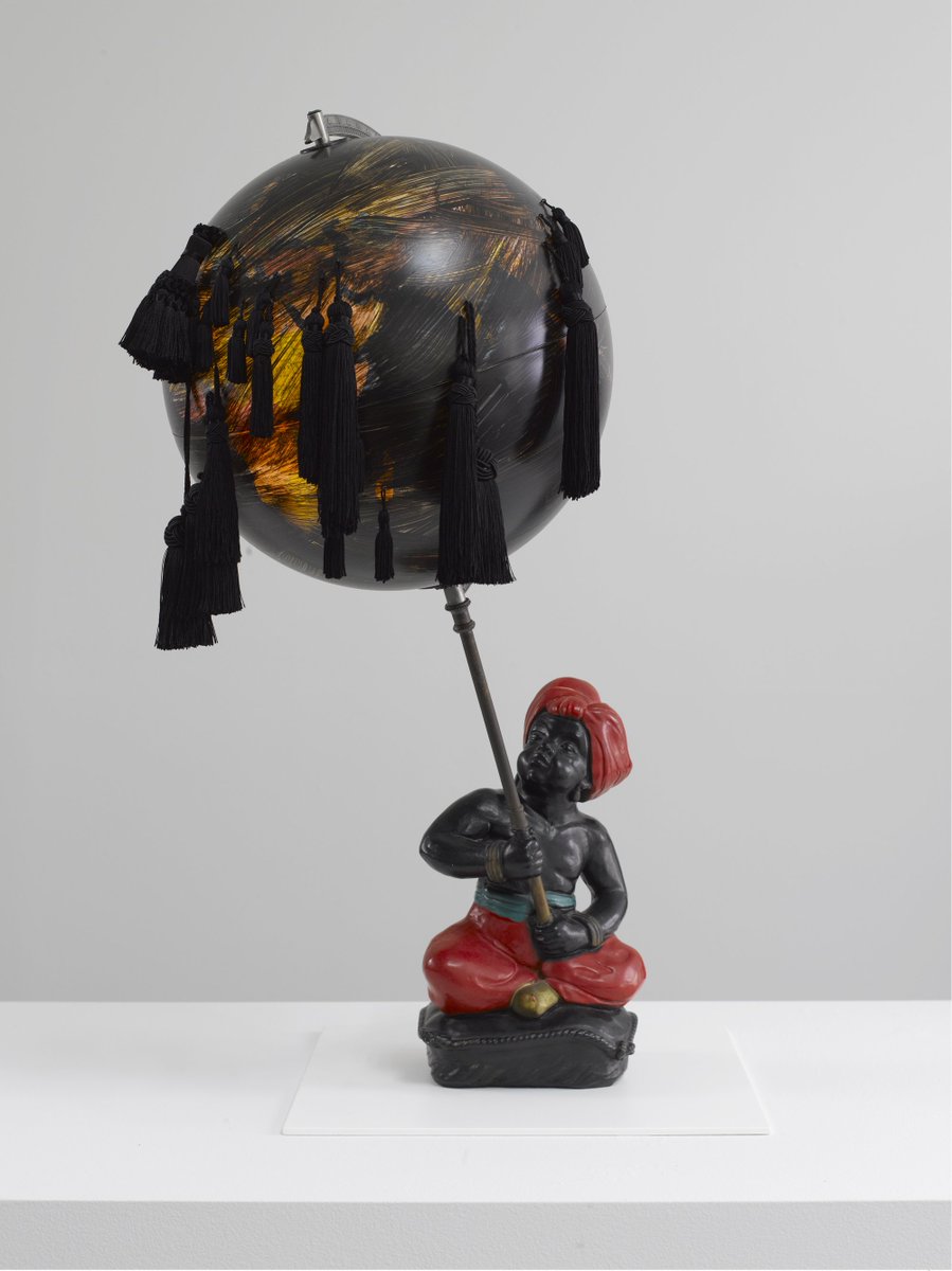 Sculpture by American artist Fred Wilson, 1990s-2010s, whose conceptual work addresses race, history, colonialism, and the politics of display
