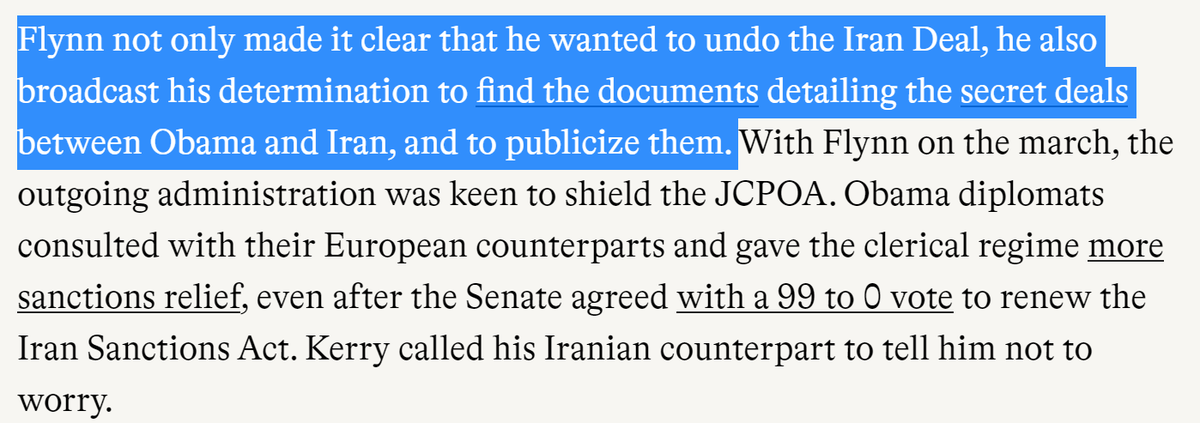 24)More signs of Obama's full throttle appeasement vis-a-vis Iran's regime Nov 20, 2016—"Obama Seeks to Fortify Iran Nuclear Deal" https://www.wsj.com/articles/obama-seeks-to-fortify-iran-nuclear-deal-1479692853Dec 21, 2016—"Obama administration, allies try to buy time for Iran nuclear deal" https://www.al-monitor.com/pulse/originals/2016/12/obama-buy-time-iran-nuclear-deal.html#ixzz6N5euwGnX