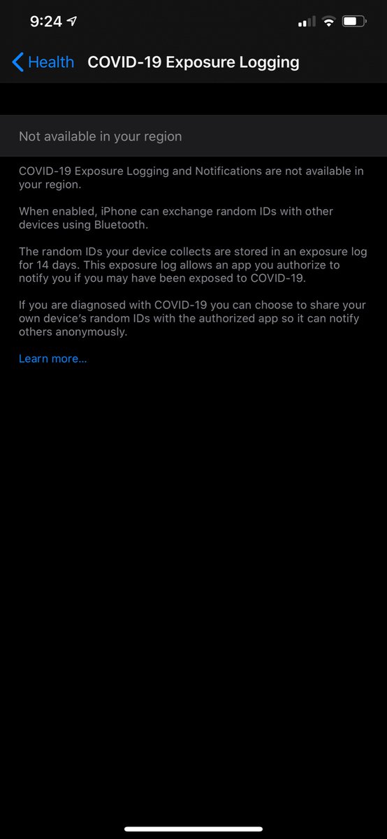 Apple 🍎 Contact Tracing 