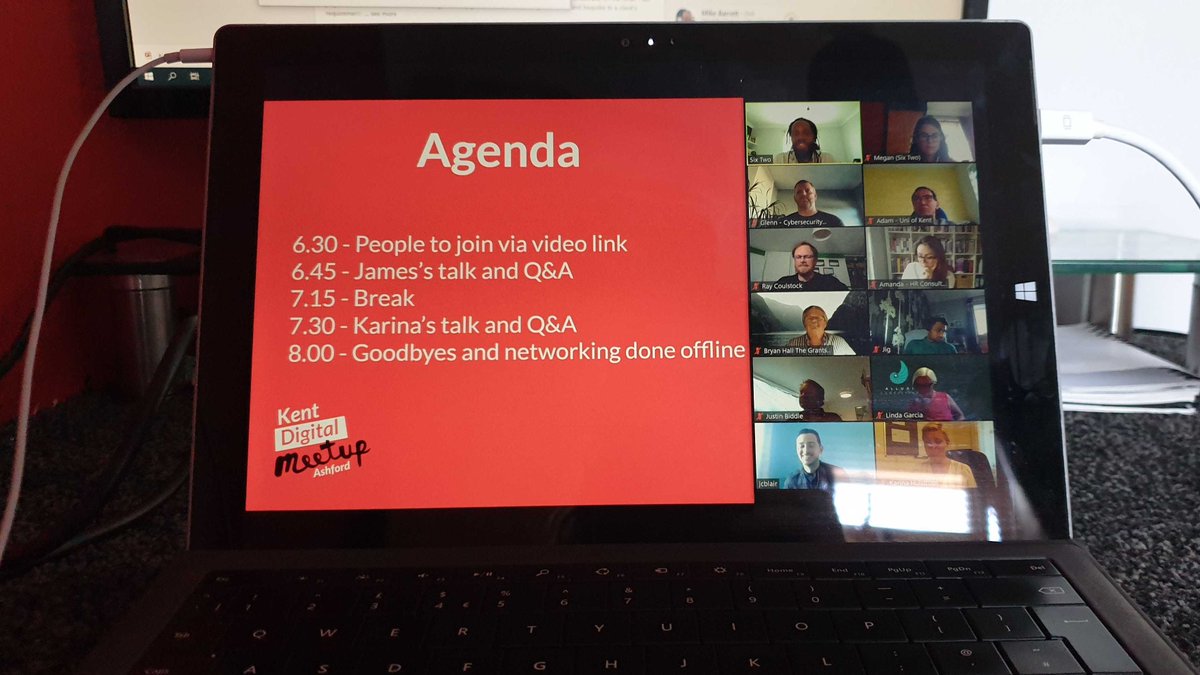 sixtwo_agency's tweet photo. Thank you everyone that attended our online #KentDigitalMeetup last night, especially our two fantastic speakers James @PavelkaWellness and Karina @H4S_Coaching. It was a great meetup with lots of engagement from our audience. Hopefully we'll see you at our June meetup #KDM https://t.co/htsHIHQKJ8
