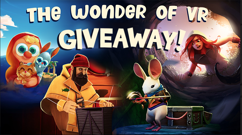 CortopiaStudios's tweet photo. 🚨GIVEAWAY ALERT🚨
The #WonderVR Collection is on Steam [https://t.co/aU2QXeS13n] and to celebrate, we are giving away @Steam keys for ALL 4 GAMES, every day, for 4 days (until May 24)!
How to enter:
☑️Follow us
☑️Comment
☑️Retweet this once
Good luck! 🐭🐰🐱🐟 #WonderVR https://t.co/guCaU6ZOfm