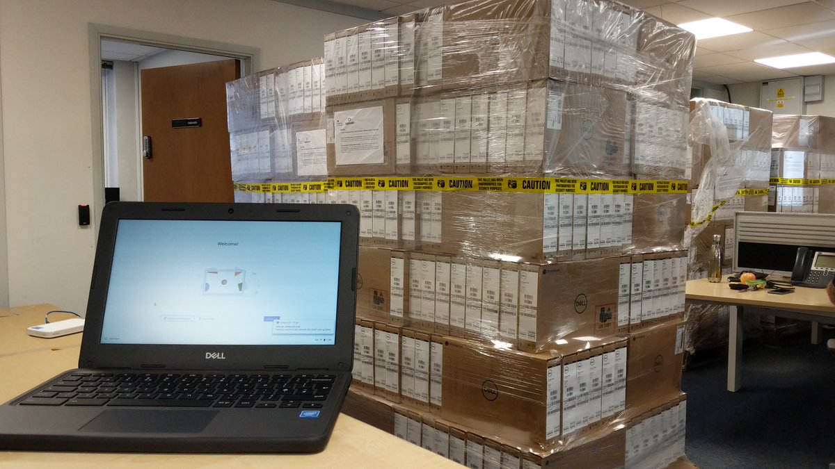 Disadvantaged young people in East Sussex have been given a boost to their learning with free laptops. We're the first authority in the country to place an order under a DfE scheme aimed at ensuring pupils can continue learning at home during the lockdown. ow.ly/jNNE50zMDwU