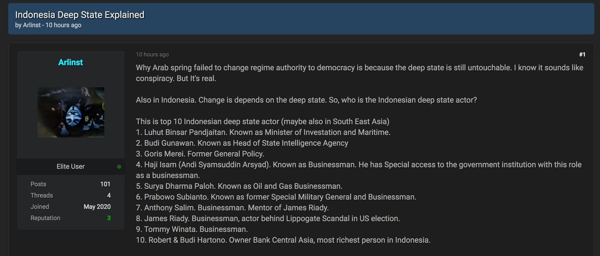 danieladam1974's tweet photo. @underthebreach The actor who leaked the Indonesian Voters Database also published a post describing Indonesian Deep State which mentioned several public figures ~ https://t.co/g9gdpjYIMZ