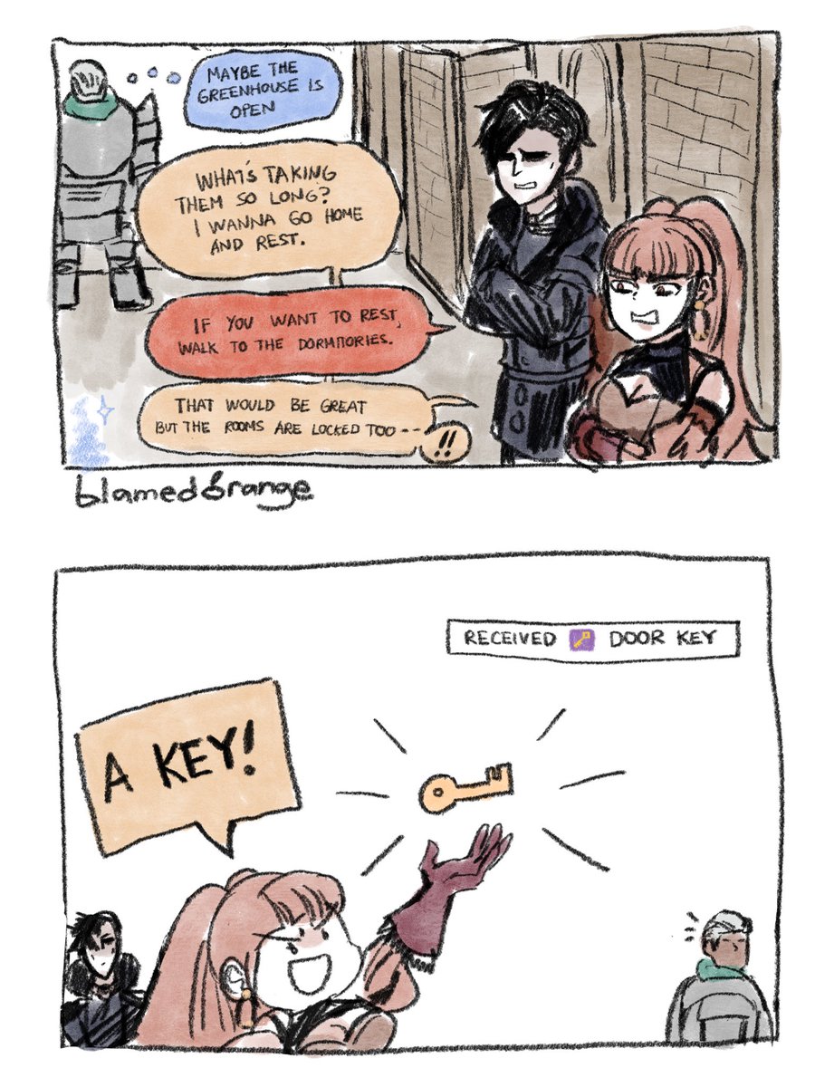 part 6: the mystery of the big bed (and the single-use key) #fe3h 