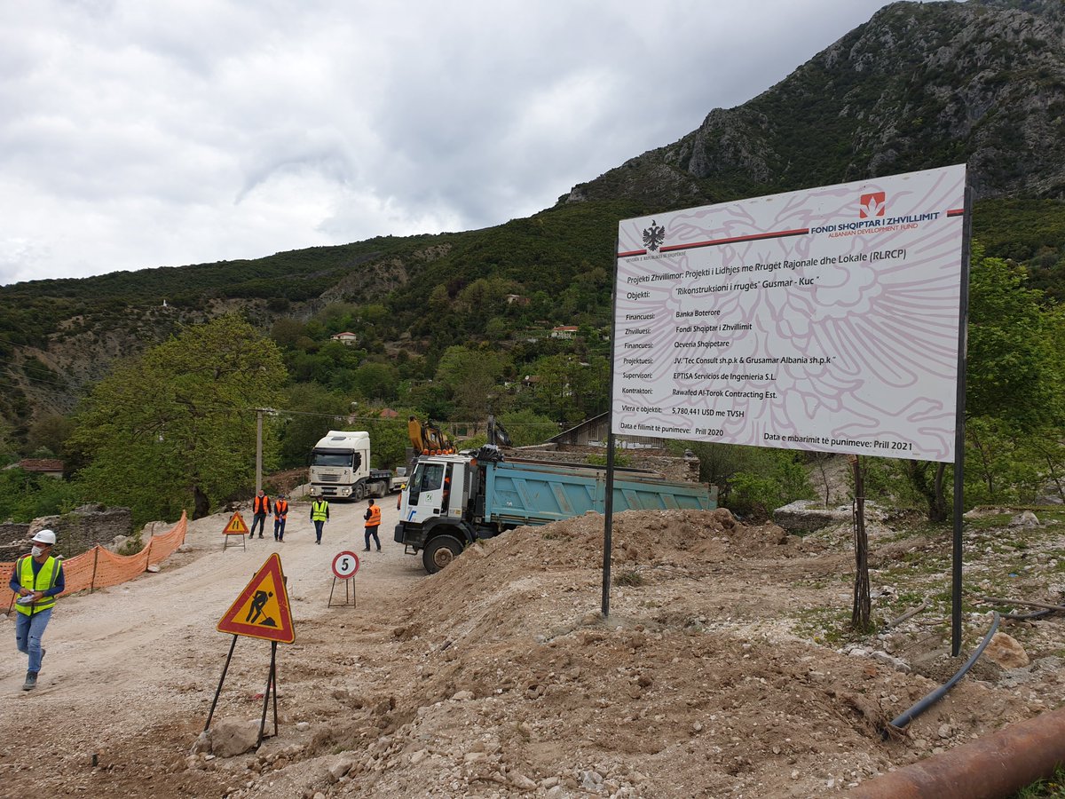 New Project in Albania! "Supervision services for roads reconstruction" More info: bit.ly/2TtWZe1
