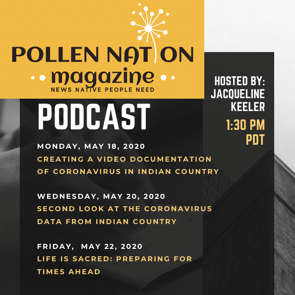 PollenNationMag's tweet image. This week's podcasts! 

#Indigenous #Covid_19 #NativeJournalism