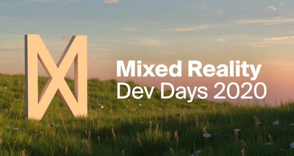 yujnkm's tweet photo. Mixed Reality Dev Days Starting Soon!!! https://t.co/zP7Vd5S0qu