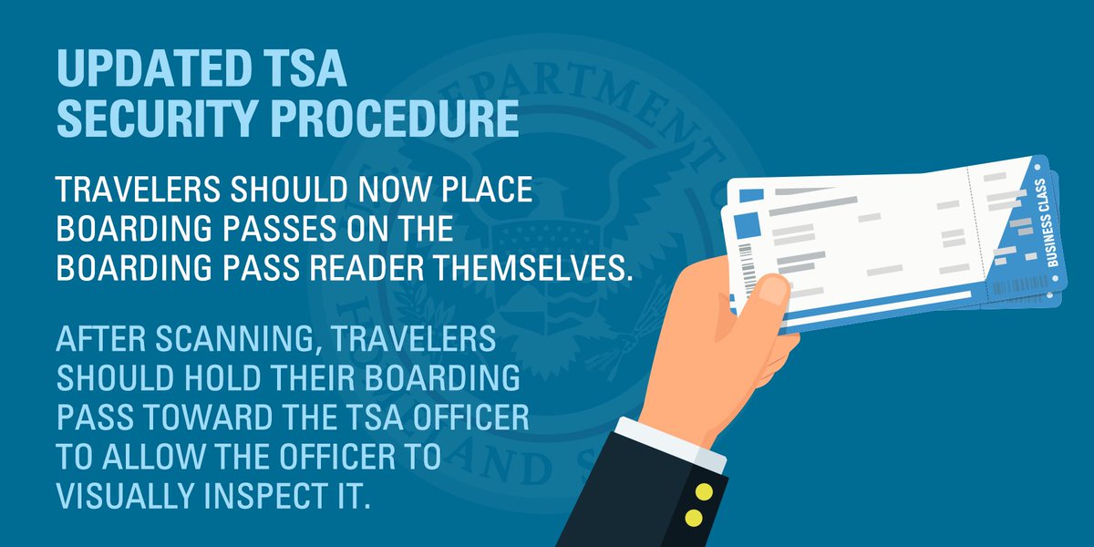 FlyHIA's tweet photo. In response to COVID-19, the @TSA has updated some security procedure changes rolling out nationwide by mid-June. See press release for more info: https://t.co/P5wQuQklFT ✈️@FlyHIA https://t.co/1m2ojXL1VP