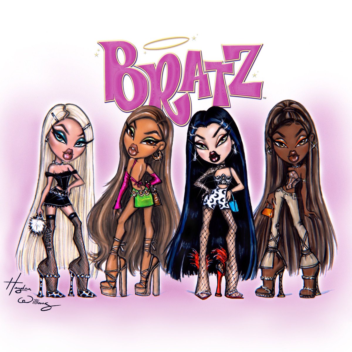 images Bratz Drawing Sasha cloe yasmin jade sasha aka the