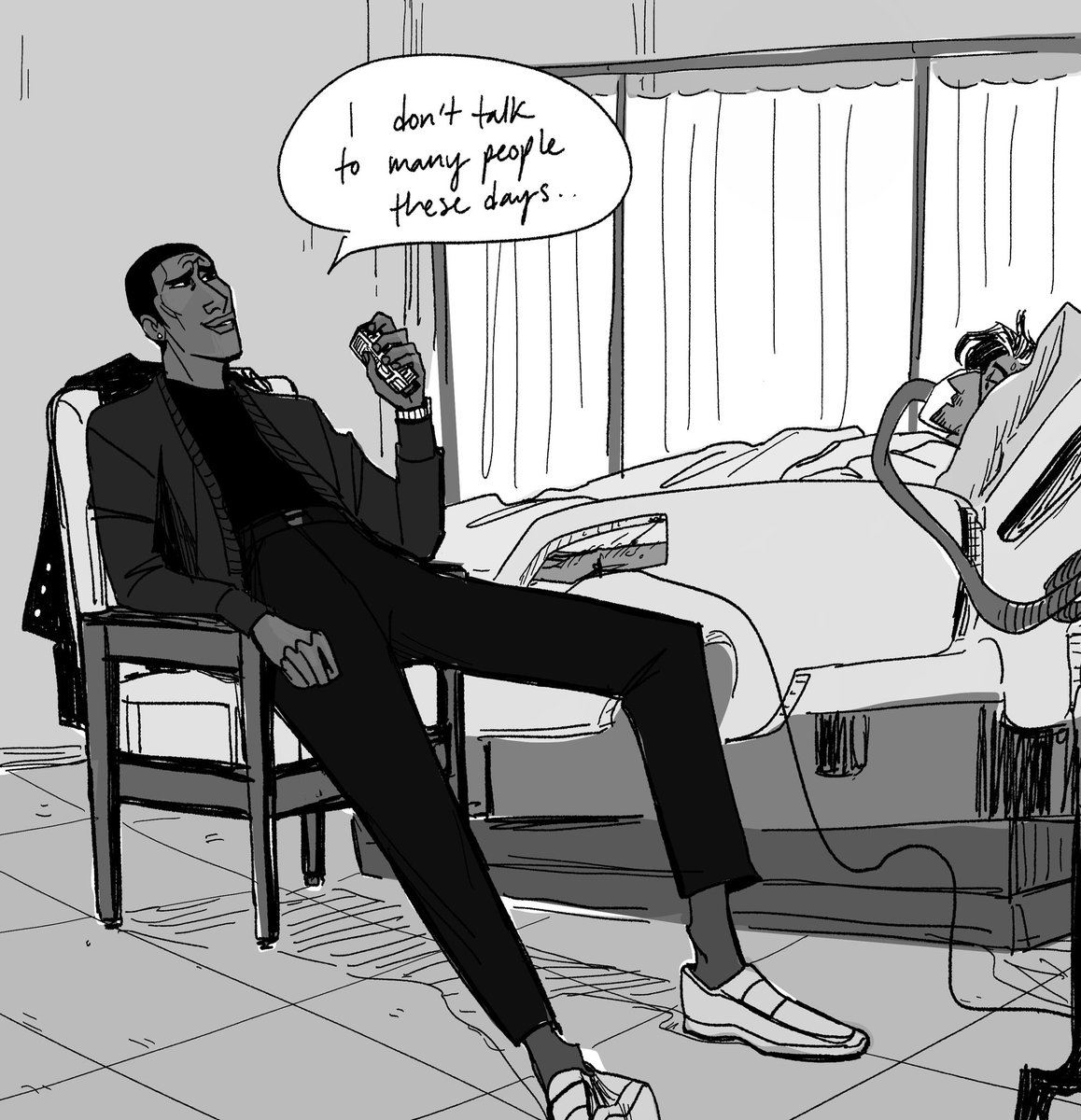I freaking love soft spoken worrisome angel of death Oliver bankssss #MagnusPod