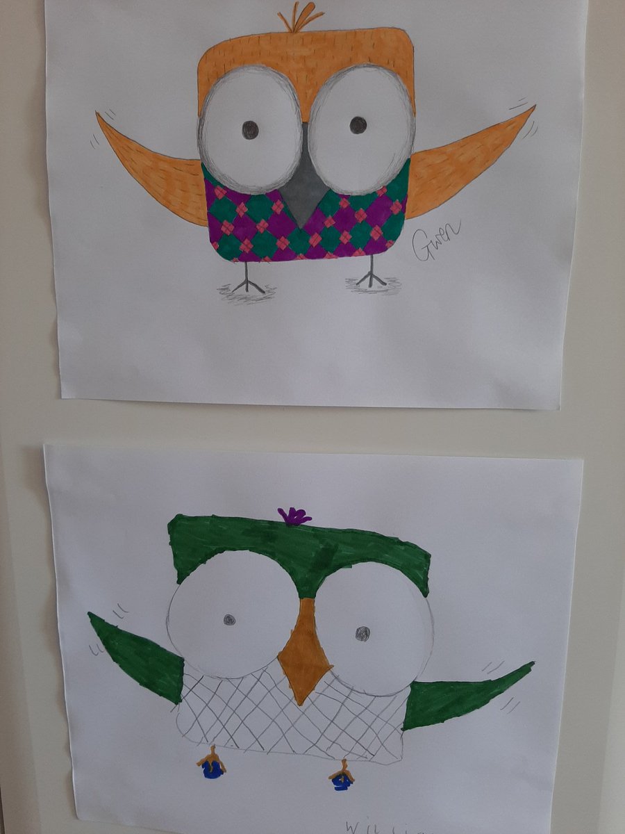 opportunityfox's tweet photo. For our art lesson this afternoon, we've tried to #DrawWithRob as well as learning about shape, form and value along with #KitchenTableClassroom π¨βπ¨ https://t.co/C03FUtMMUP
