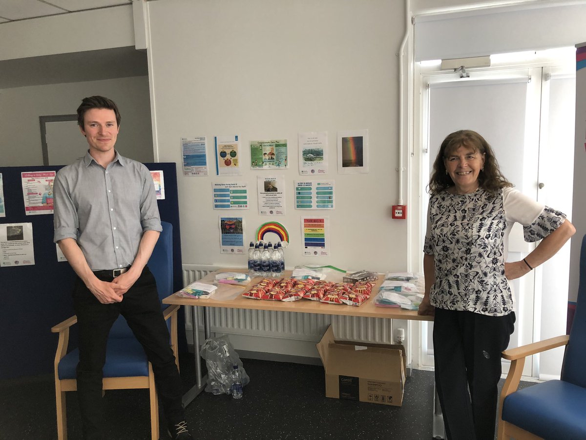 carolyn18162199's tweet photo. Great visit and check in with our staff support team in Trasna House. Thank you to HR for the provision of refreshments and self care supplies #coproduction#working together#making a difference @RC_SouthernHSCT @IrwinMaxine @southern_for @AnnButlMHRec @LisaTMSA https://t.co/ehLD9NB0J0