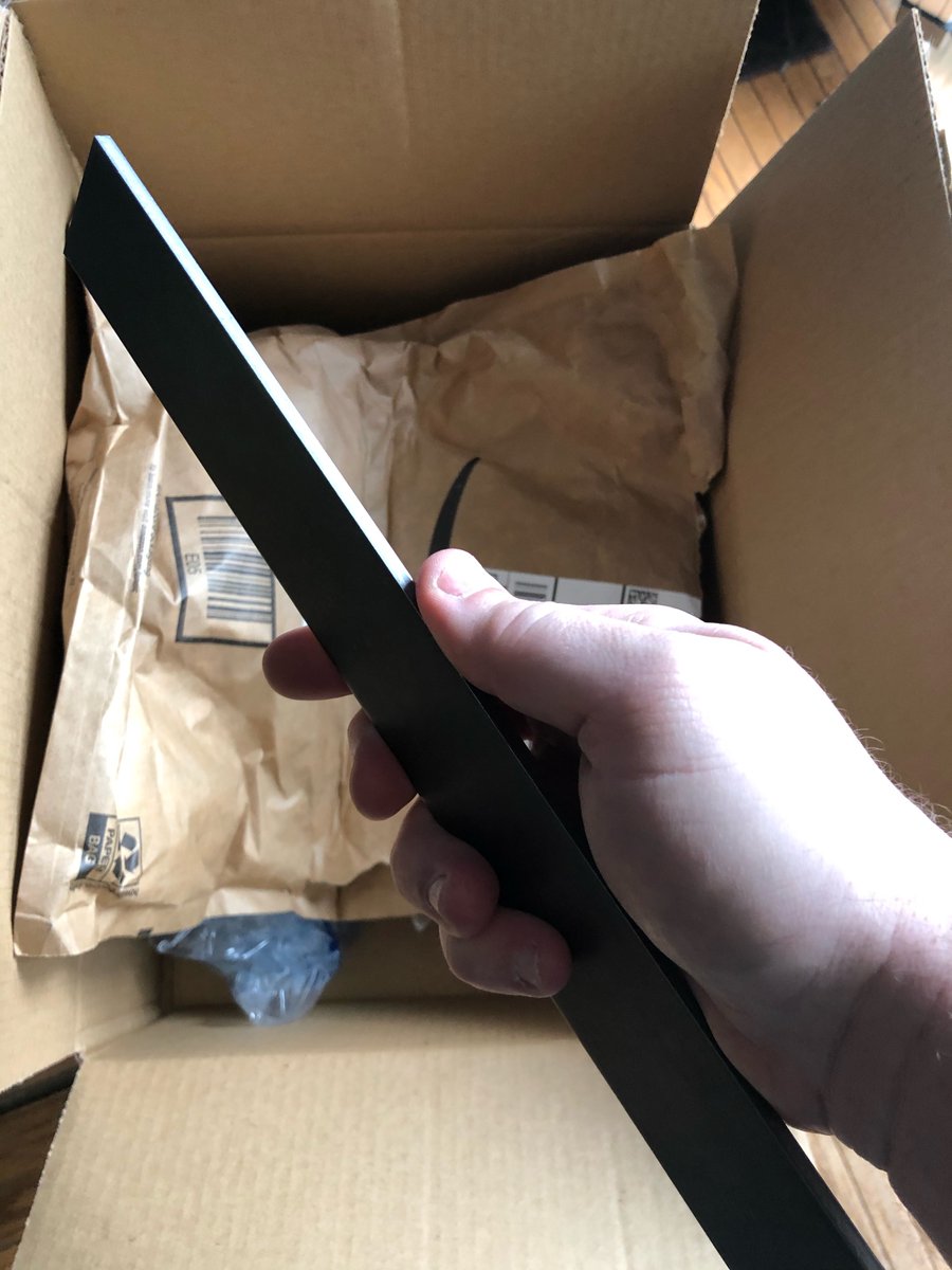 I got my steel for the knife project! I hope this isn’t too thick. 