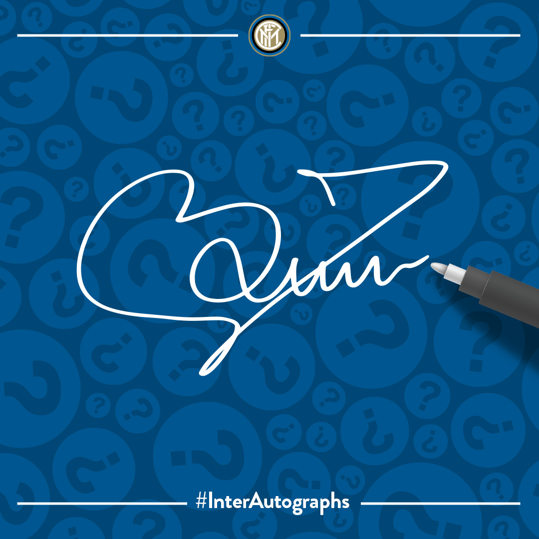 Inter_es's tweet photo. ✍ | #InterAutographs
Acá está el décimo autógrafo de la dinámica para probar qué tan bien conoces a nuestros jugadores 👇
¿Sabes de quién es este? 🤔 ¡Deja tu respuesta en los comentarios!
#FCIM https://t.co/j1aqnqJdhB