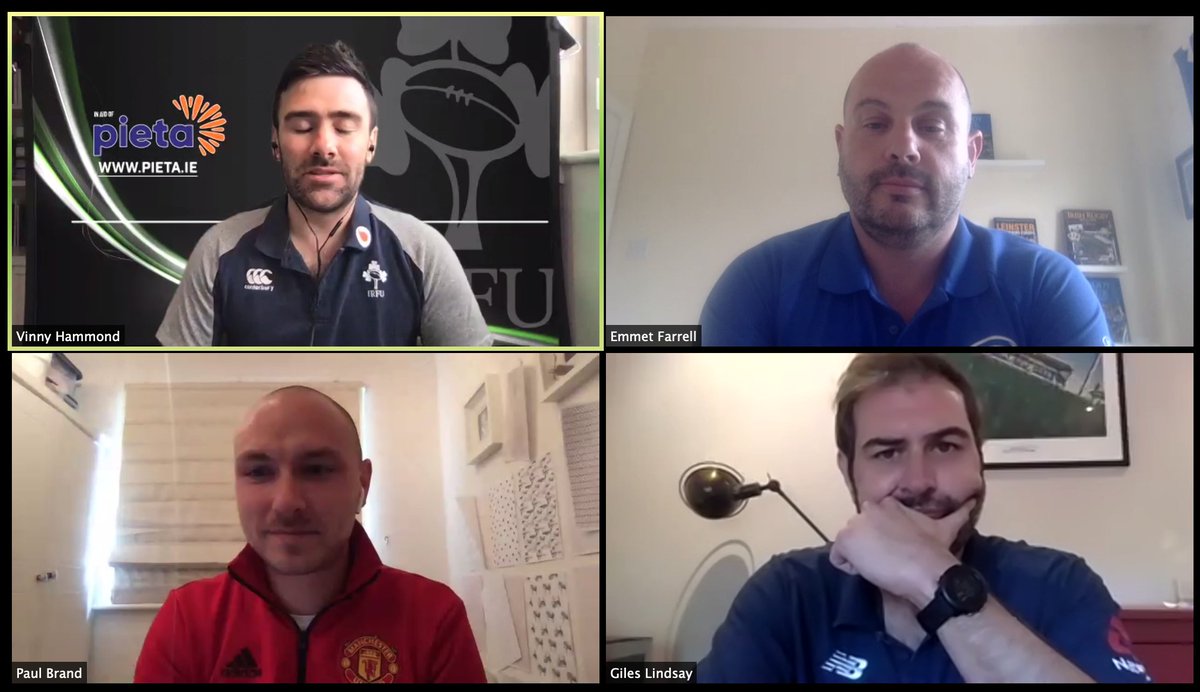 rocshot's tweet image. Brilliant virtual conference today with @IrishRugby. To the point, no BS, interesting questions, no tech delays, no bad coffee and really well hosted by @vinnyhammond #Analytica2020