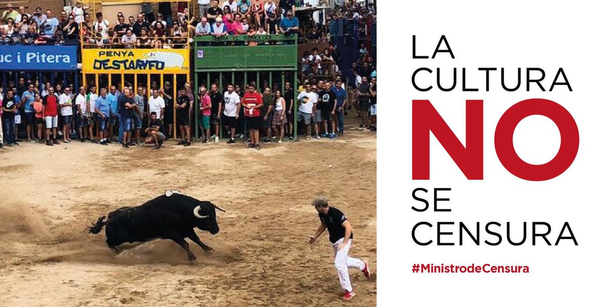 🛑¡Basta de discriminación!🛑

La CULTURA no se censura.

<a href="/jmrdezuribes/">José Manuel Rodríguez Uribes</a> <a href="/culturagob/">Ministerio de Cultura</a>
 #MinistrodeCensura